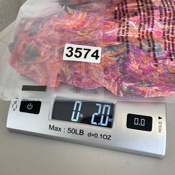 LRL Ralph Lauren Silk Chiffon Sheer Paisley Blouse Top Size M Petite Multicolor - Picture 12 of 12